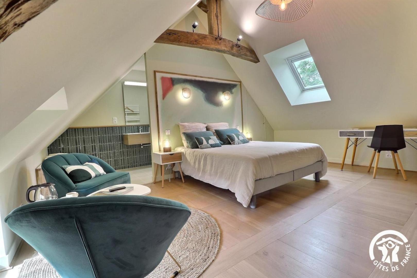 Le Jardin De Quercus Bed & Breakfast Bazouges-la-Pérouse Eksteriør bilde